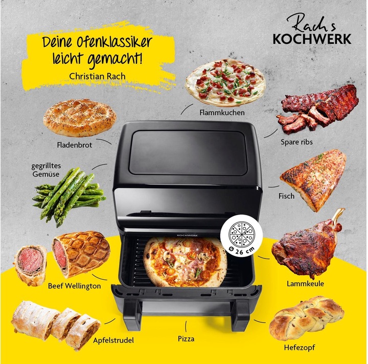 Image du produit Gourmetmaxx Friteuse à air chaud