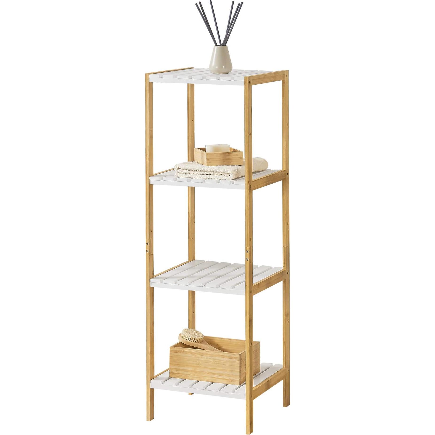 Thumbnail - En.Casa, Badezimmerregal, Balsfjord (33 x 34 x 110 cm)