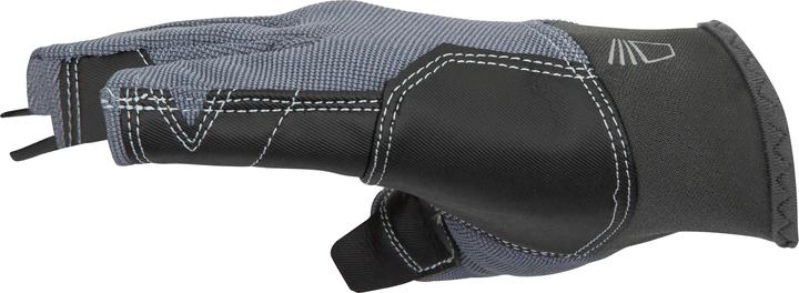 Actual product image Tribord Sailing gloves half hand 500 ladies/men dark grey (XXL)