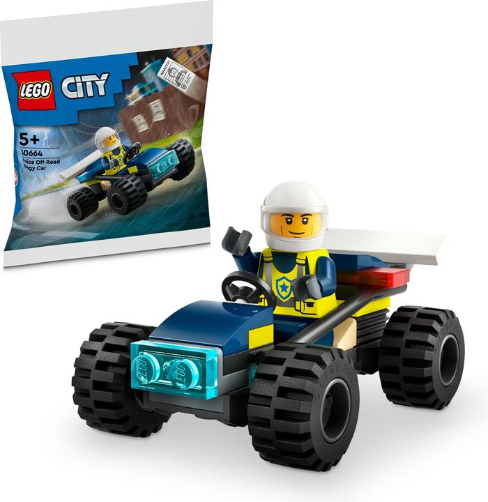 Actual product image LEGO Police off-road buggy (30664, LEGO City)