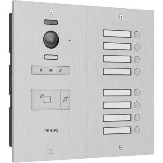 Philips, Campanello + Citofono, WelcomeHive Pro 2 videocitofono WLAN unità esterna alluminio (WiFi)