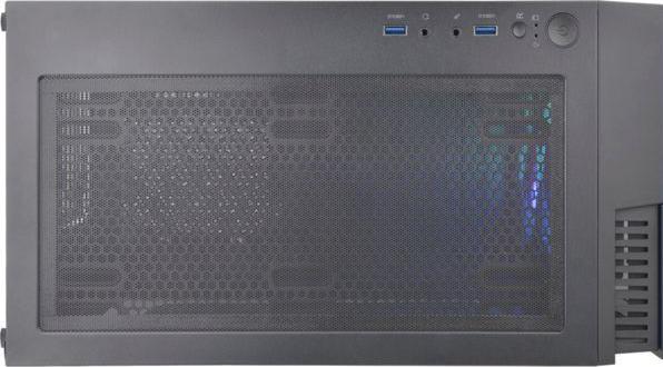 Actual product image Thermaltake Tt View 200 TG ARGB Black CA-1X3-00M1WN-00 (ATX, mATX, Mini-ITX)