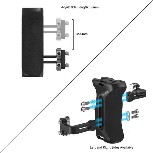 Produktbild SmallRig 4015 Side Handle with 1/4" 20 Screws (Griff)