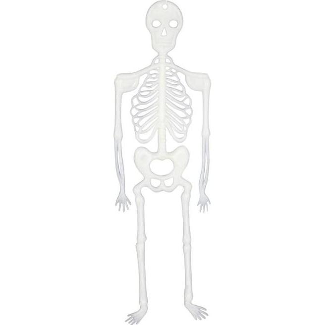 MICA Festival Skelette - Glow in the dark - ca. 30 cm hoch - 4 Stück