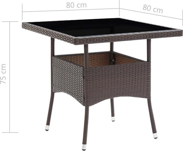 Produktbild vidaXL Gartenmöbel Set