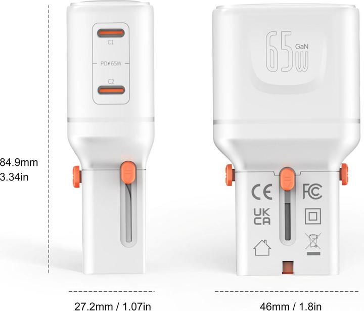Actual product image 4smarts Weltreiseadapter Nomad Pocket