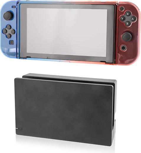 Actual product image Nyko Thin Case (Red/Blue) (Switch)
