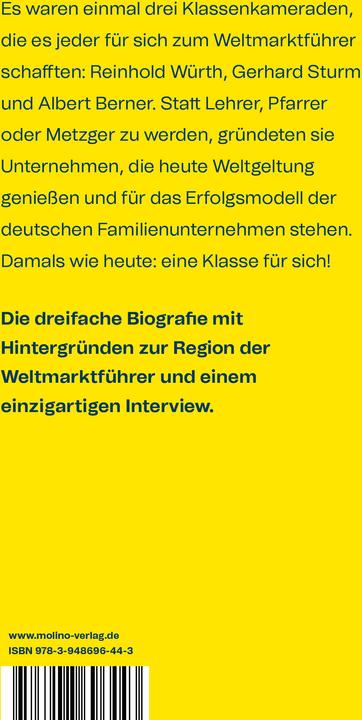 Produktbild Die drei aus einer Klasse: Würth, Sturm, Berner (Deutsch, Walter Döring, 2022)