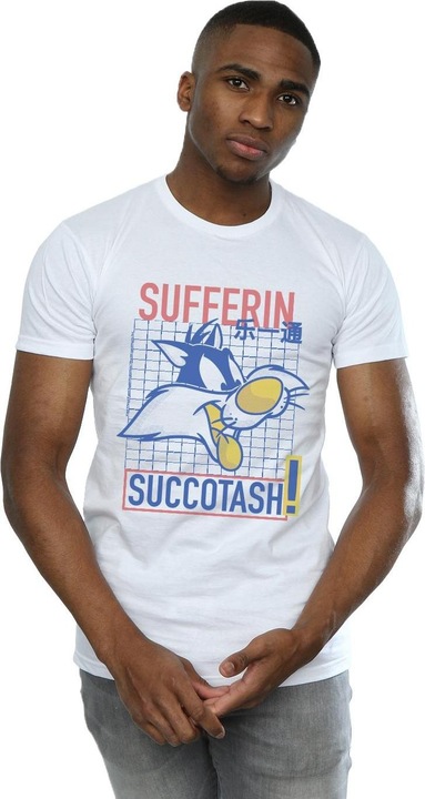 Produktbild Looney Tunes Sylvester Sufferin Succotash TShirt (4XL)
