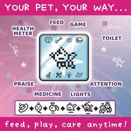 Actual product image Bandai Tamagotchi Angel Sky (French, English)