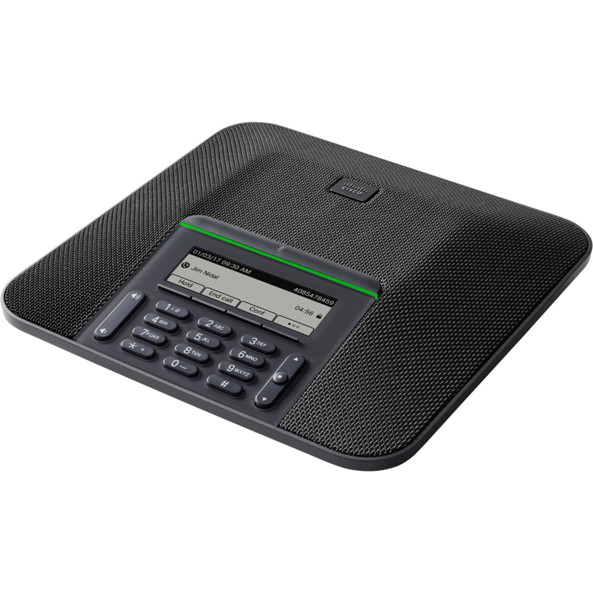 Cisco Conference Phone 7832 For Multiplatform Phone Systems In Nms In Perp, Téléphone, Noir