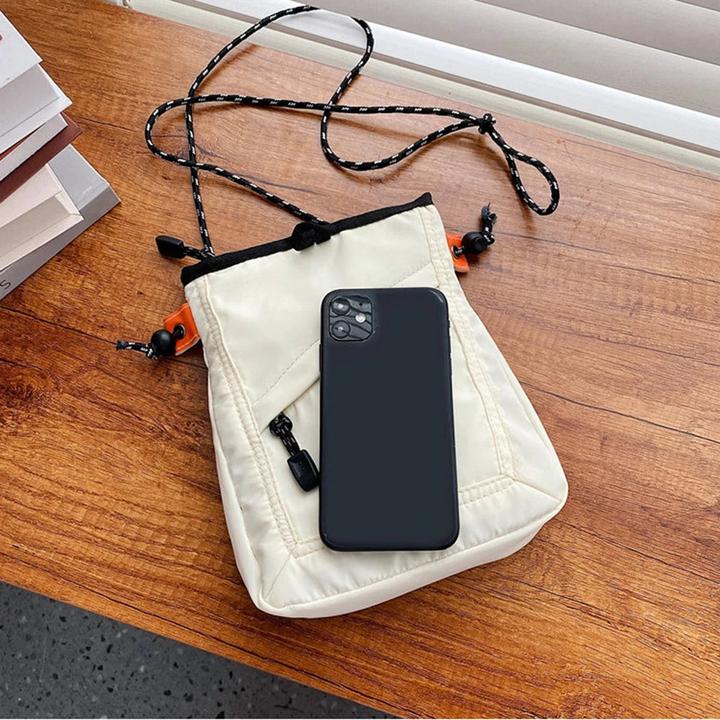 Produktbild Only-Bags.Store Wasserdichte Mini-Messenger-Tasche Quadratische Tasche Handy-Tasche Handy-Handtasche Umhängetasche
