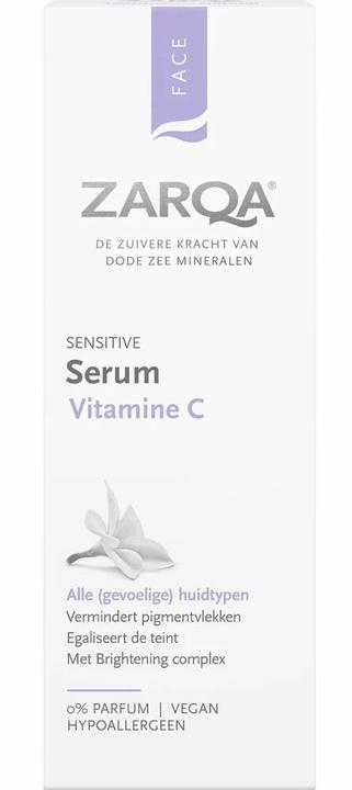 Actual product image Zarqa Face Sensitive Serum Vitamin C (30 ml)