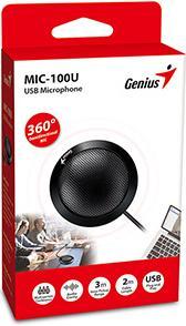 Produktbild Genius MIC-100U-Mikrofonschwarz