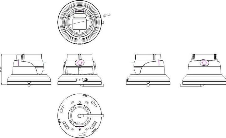 Produktbild Vivotek Ethernet camera / IP Cam (2560 x 1920 Pixels)