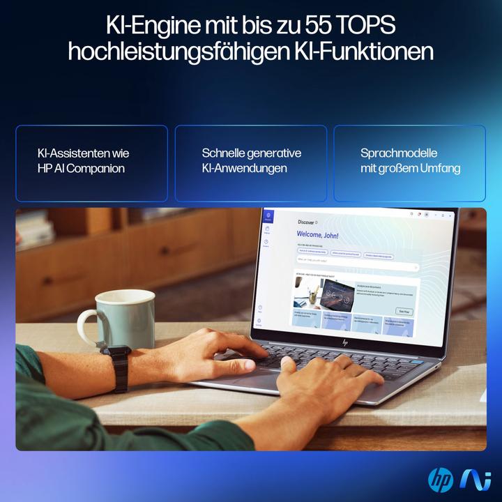 Actual product image HP OmniBook Ultra 14-fe0097ng Notebook 14"" (35.6cm) (14", Marvell Armada 375, 32 GB, 1000 GB, DE)