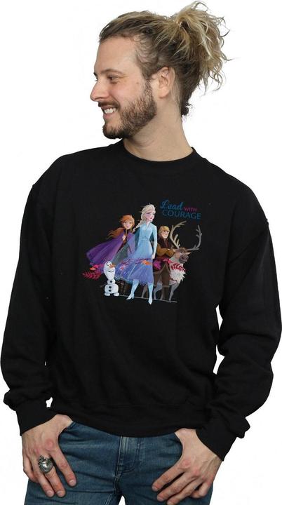Image du produit Disney - Sweat FROZEN LEAD WITH COURAGE - Homme (S)