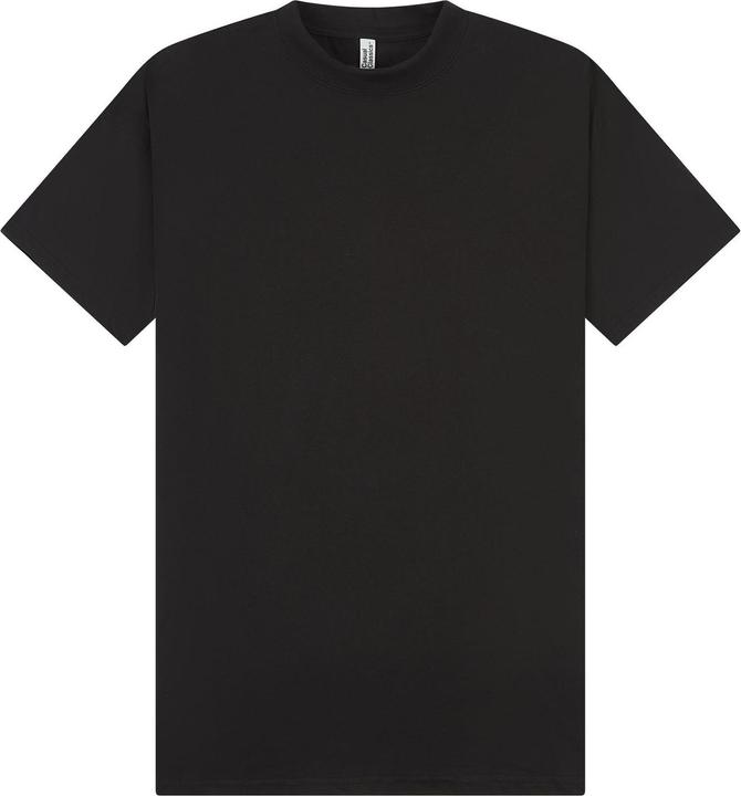 Actual product image Casual Classics Unisex Adult Combed Ringspun Cotton Extended Neckline Tall Oversized T-Shirt (L)