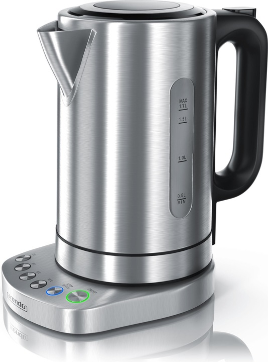 Actual product image Arendo Kettle 1.7 l, 3000 W, stainless steel, rapid boil, adjustable temperature, keep warm function (1.70 l)