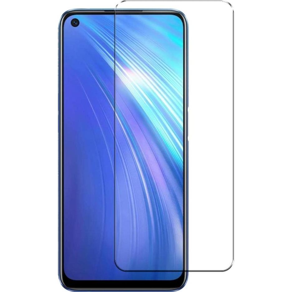Screenguard Realme 6 Panzerglas Schutzfolie Case Friendly Design (1 Stück, Realme 6), Smartphone Schutzfolie, Transparen...