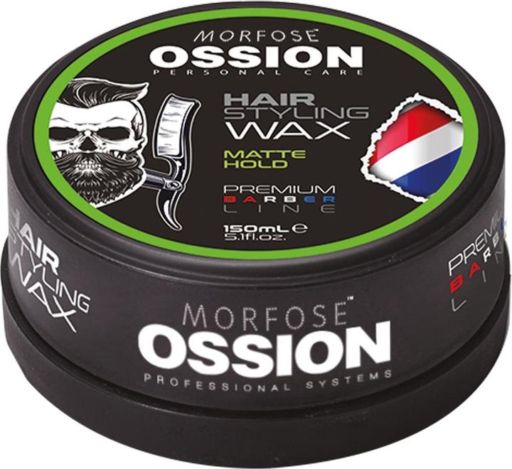 Immagine prodotto Morfose Ossion Personal Care Cera per lo styling dei capelli a tenuta opaca W (Cera per capelli, 150 ml)