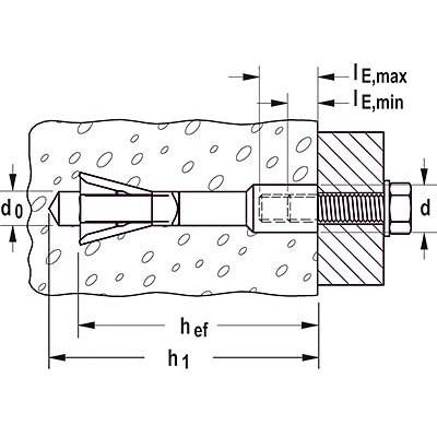 Thumbnail - Fischer, Dübel, Porenbetonanker FPX M 10 I (25 Stk.)