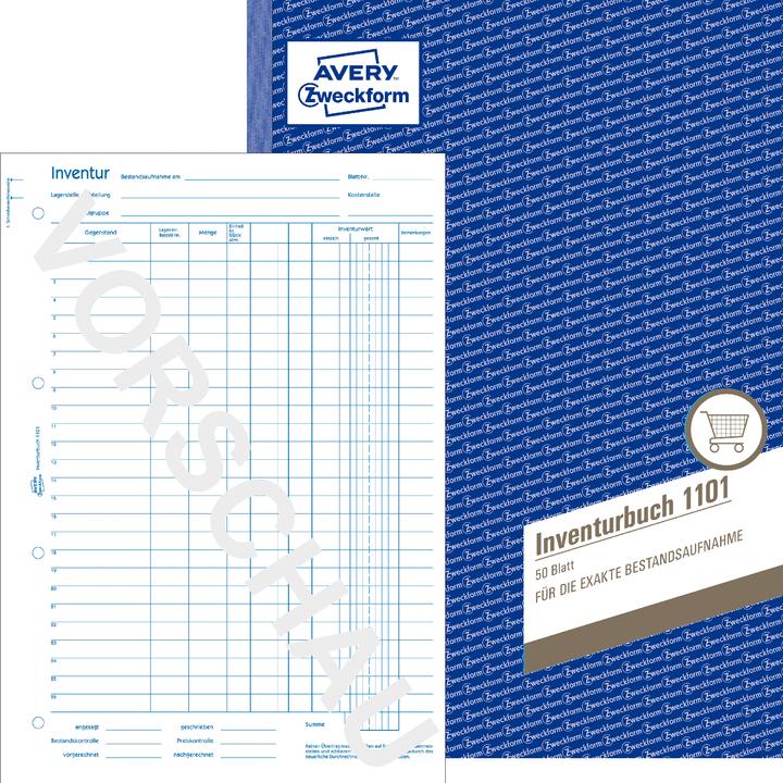 Produktbild Avery Inventurbuch (50 x)