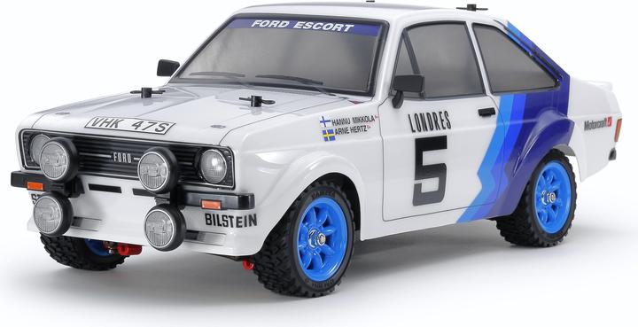 Actual product image Tamiya Ford Escort Mk.II Rally MF-01X Electric Brushed On Road 4WD 1:10 Kit (Kit)