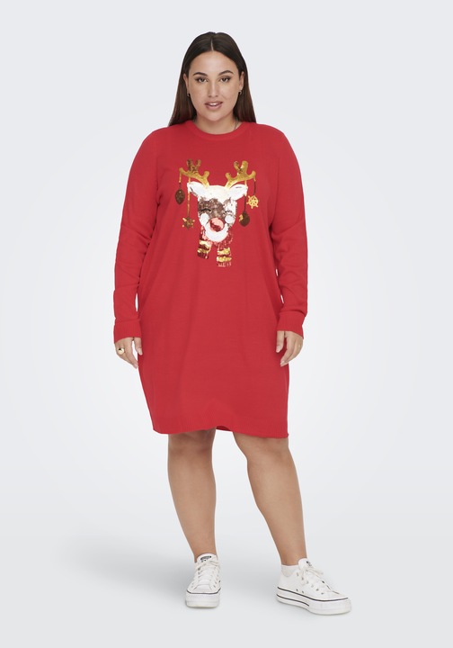 Image du produit Only Robe en tricot Curvy X-mas (L)