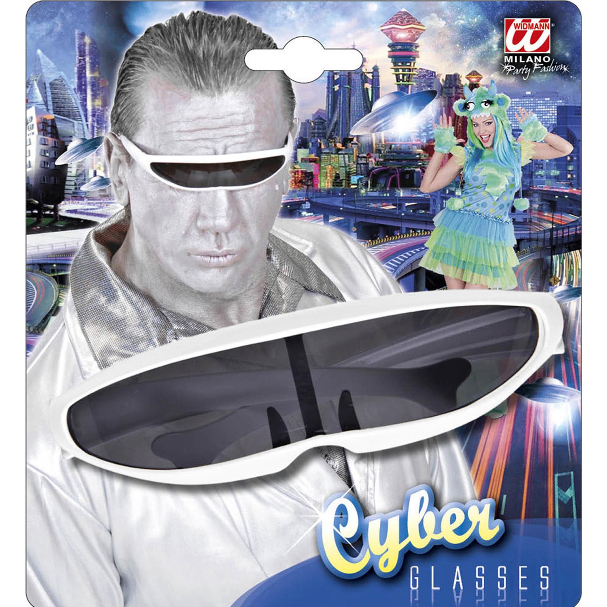 Thumbnail - Widmann Robot Brille Weiss