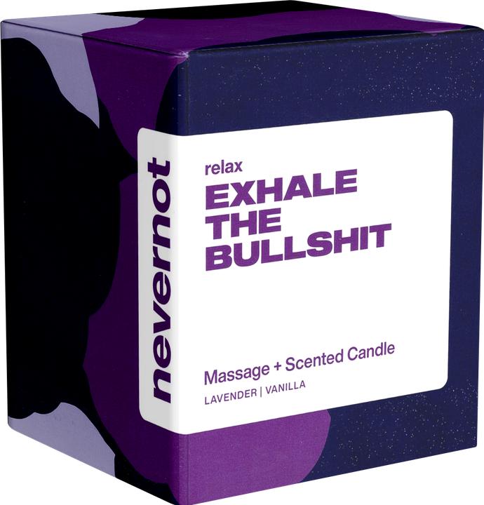 Actual product image NeverNot Massage Candle