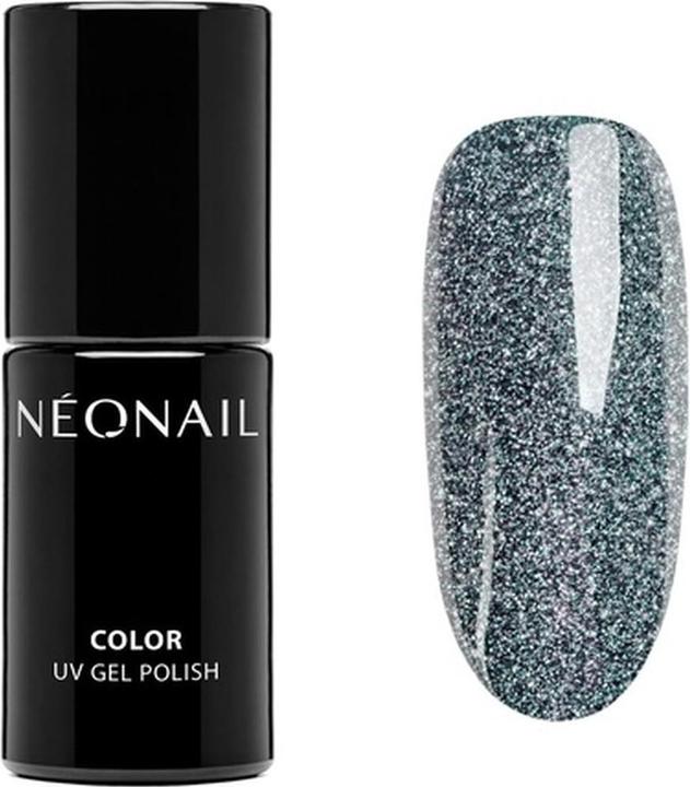 Neonail Glitter Gel Polish Green Blissful Pleasure 7.2ml UV LED (Green Blissful Pleasure, UV-Gel Lack)