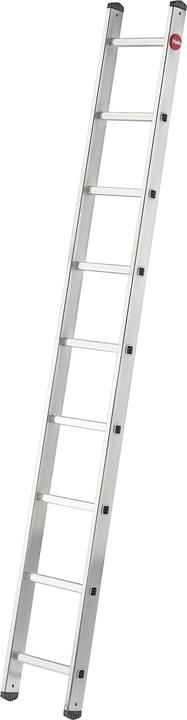Actual product image Hailo S60 ProfiStep uno, aluminium single ladder, 9 rungs (Single ladder, 80 cm)