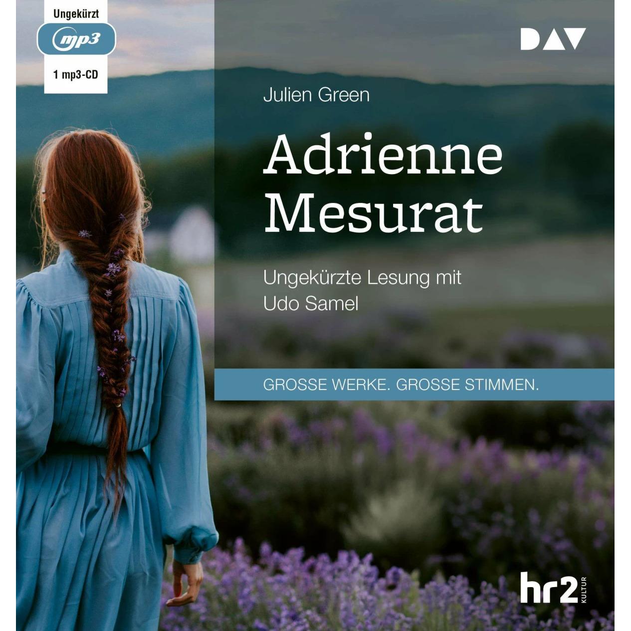 Adrienne Mesurat, Hörbücher von Udo Samel, Elisabeth Edl, Julien Green