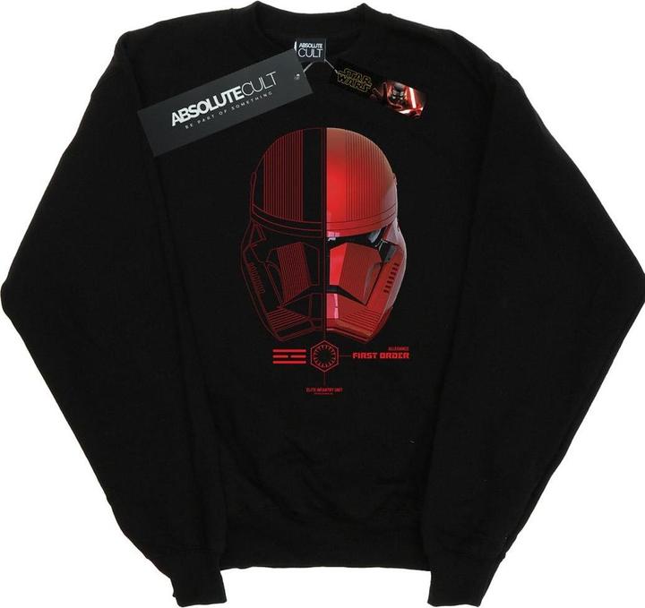 Produktbild Star Wars The Rise Of Skywalker Sith Trooper Helmet Sweatshirt (XL)