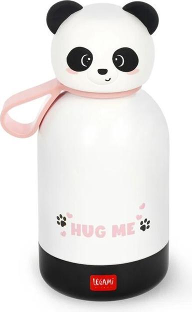 Actual product image Legami Thermosflasche für Kinder - Hot&Cold BFF - Panda (0.31 l)