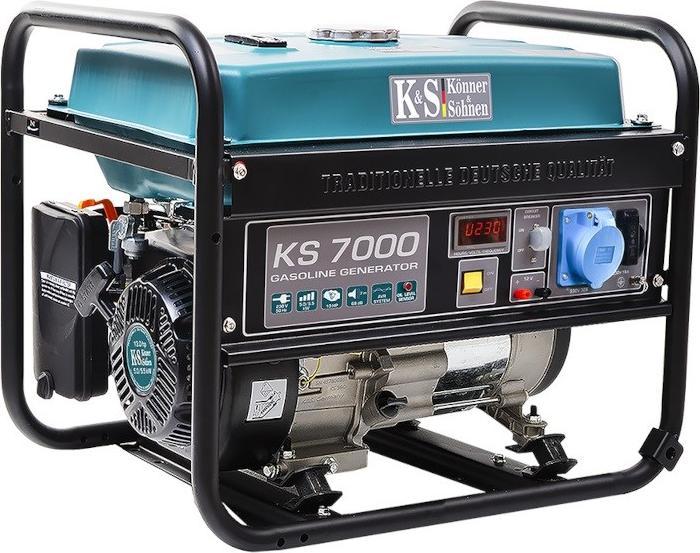 Actual product image Könner & Söhnen Petrol generator (5000 W, 25 l)