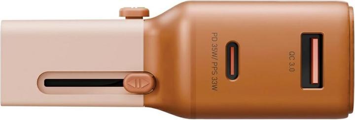 Produktbild Energea Wall charger TravelGo Adapter 35 USB-A/USB-C 35W orange (35 W, 2 Ports)