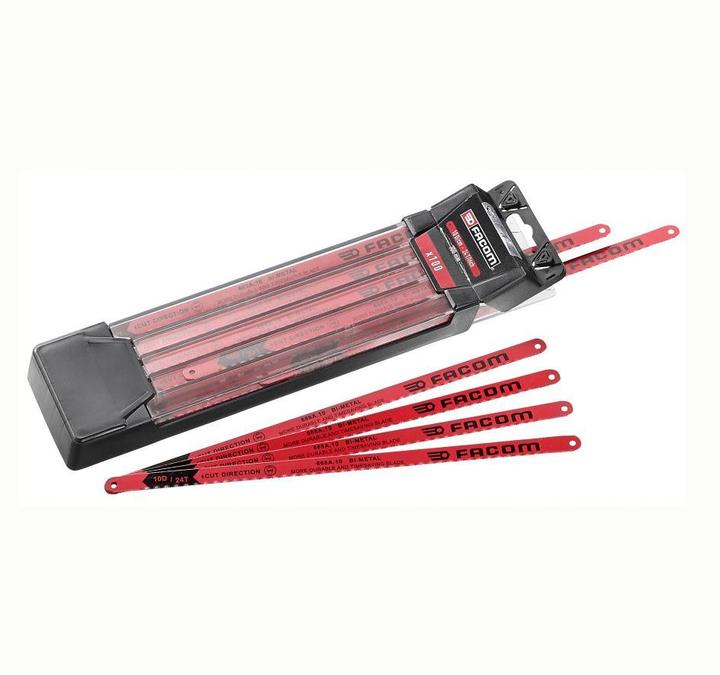 Productafbeelding Facom Bimetaal zaagbladen voor speciaal staal, legeringen | kobaltstaal | 300 mm lang | set in doos