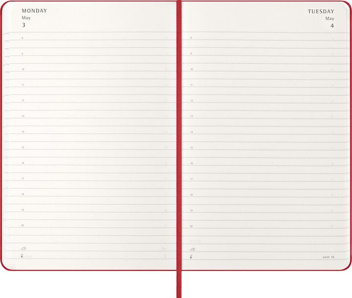 Produktbild Moleskine Geschäftsagenda Daily (1 Tag / 1 Seite)