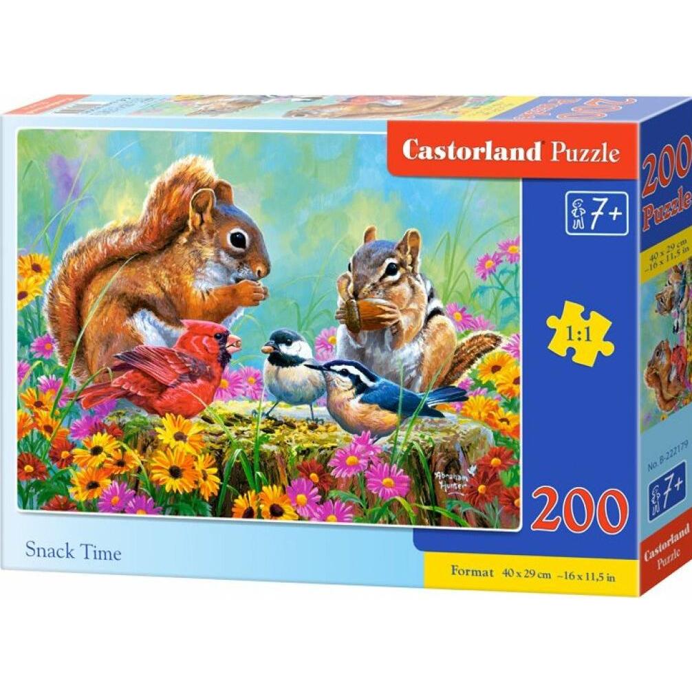 Castorland Snack Time Puzzle 200 Teile (200 Teile)