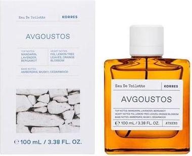 Actual product image Korres Avgoustos Eau De Toilette Unisex Fragrance 100ml (Eau de toilette, 100 ml)