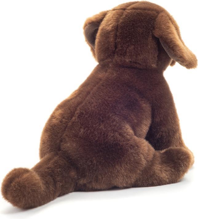 Produktbild Teddy Hermann Labrador sitzend dunkelbraun (16 cm)