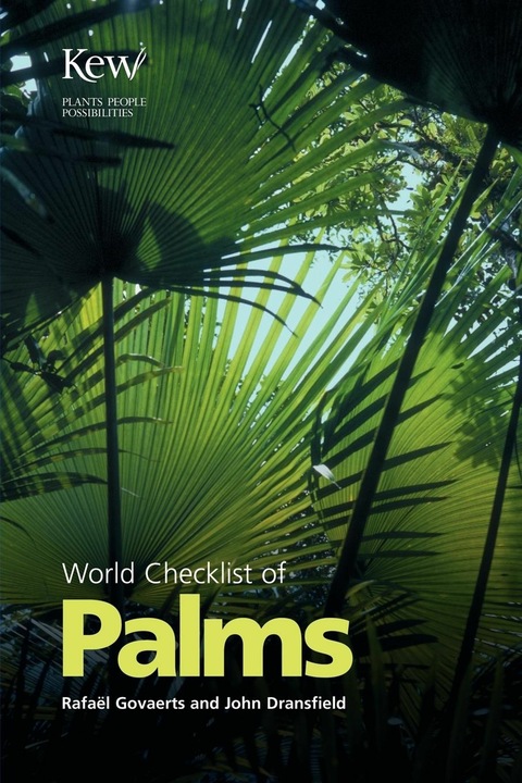 Produktbild World Checklist of Palms (Englisch, J. Dransfield, R. Govaerts, Rafael Govaerts, 2005)