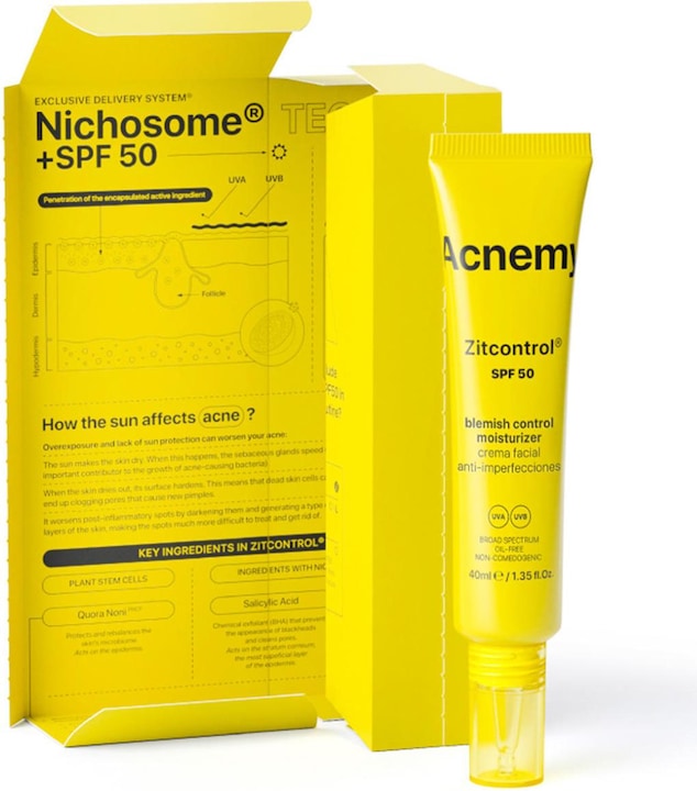 Actual product image Acnemy ZITCONTROL Treatment SPF 50 (40 ml, SPF 50)