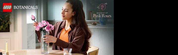 Produktbild LEGO Rosa Rosenstrauss (10374, LEGO Botanical)