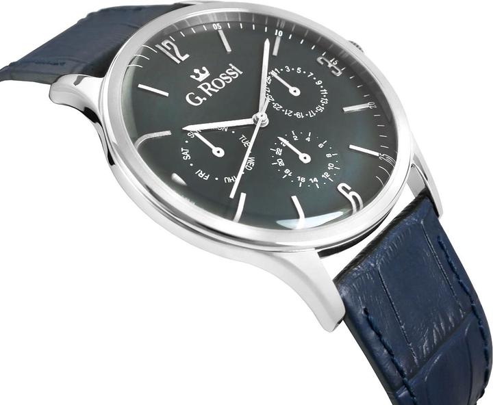 Produktbild Gino Rossi watch 10737A-6F1 (zg258e) blue (42 mm)