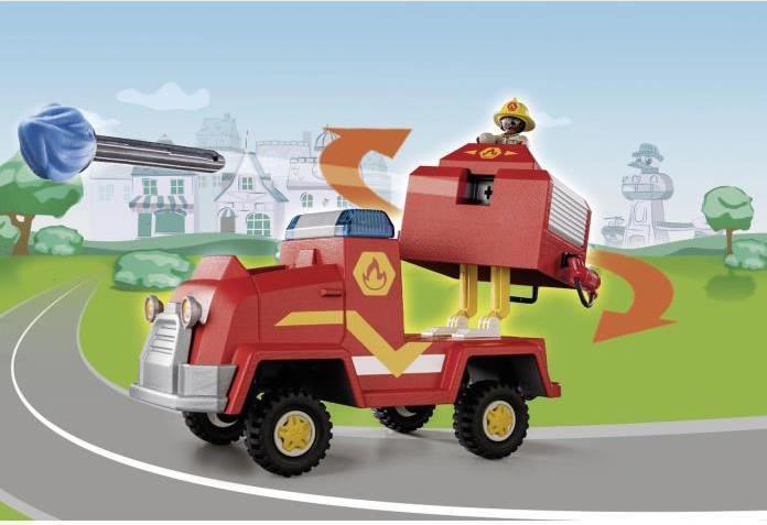 Produktbild Playmobil Feuerwehr Einsatzfahrzeug (70914, Playmobil Duck On Call)
