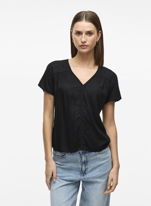 Image du produit Vila V-Ausschnitt Oberteil mit kurzen Ärmeln (44)