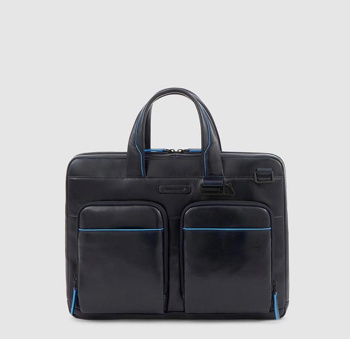 Actual product image Piquadro B2 Revamp - Narrow laptop bag 14" with iPad holder (14")